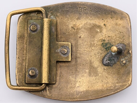 Solid Brass Marijuana Pot Leaf BBB Baron Vintage … - image 2