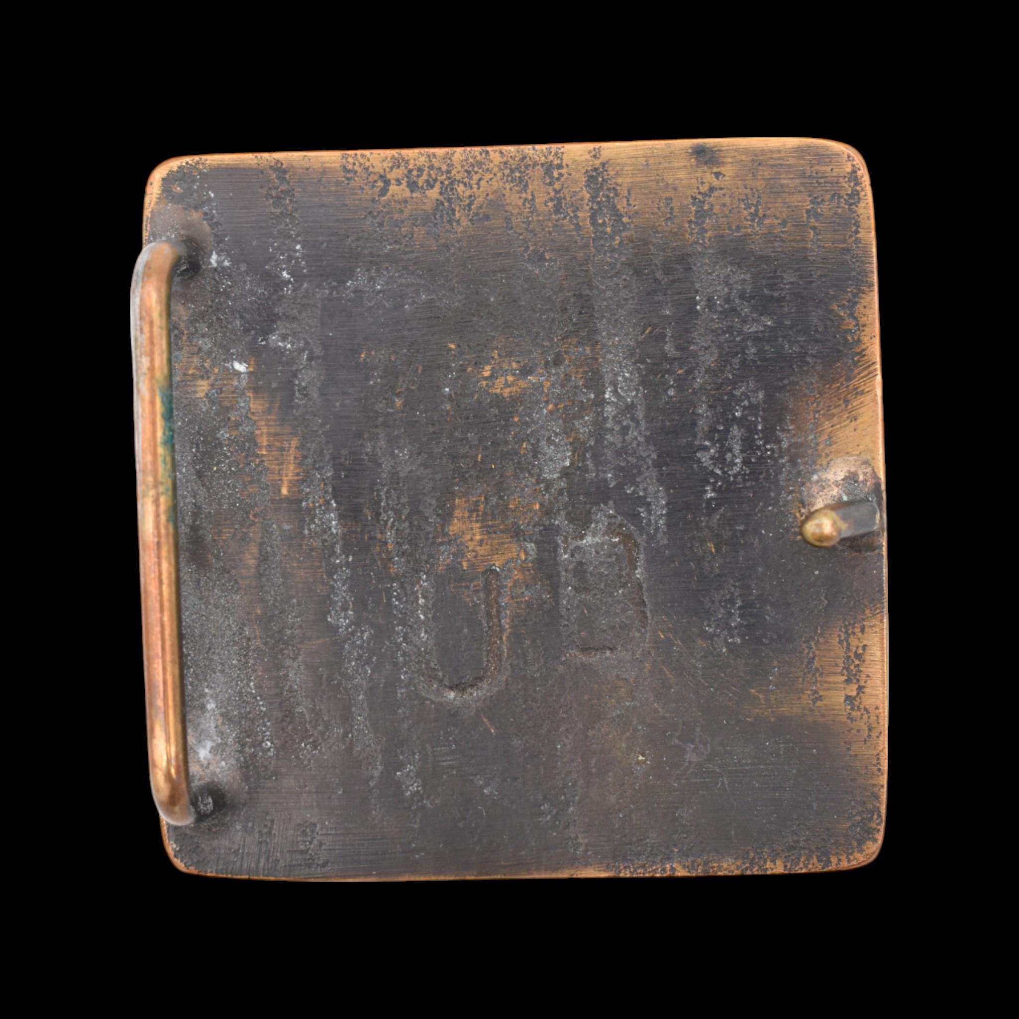 Solid Brass Maserati Trident Logo Emblem Crest Sports Car 1970s UB