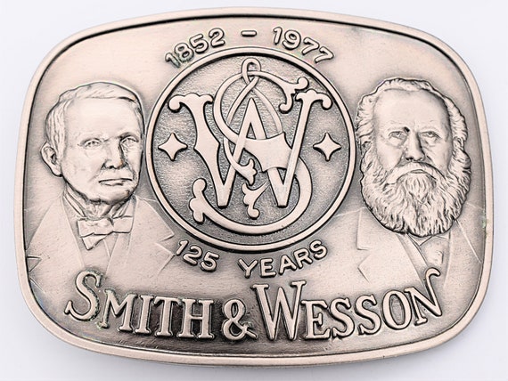 Smith and Wesson Guns 125 Years Collectible Belt … - image 2