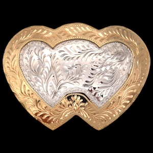 Montana Silversmith Heart Buckle - Etsy display picture 3