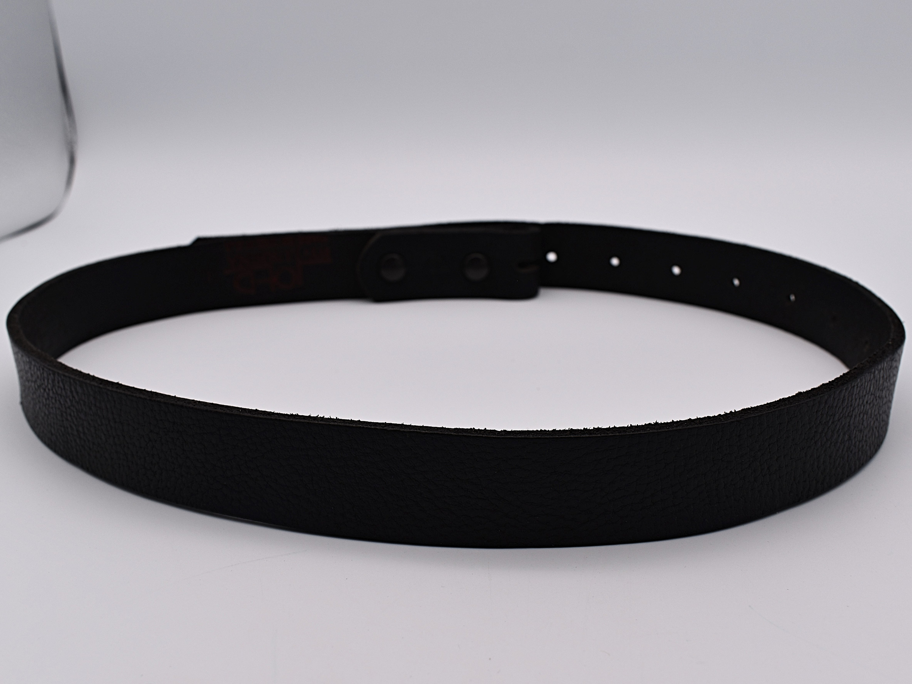 Bison Leather Belt Size 26 by JOED Urbina Made in USA - Etsy