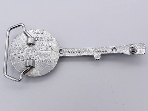 Banjo Chrome Plated Solid Brass 1970s Vintage Bel… - image 2