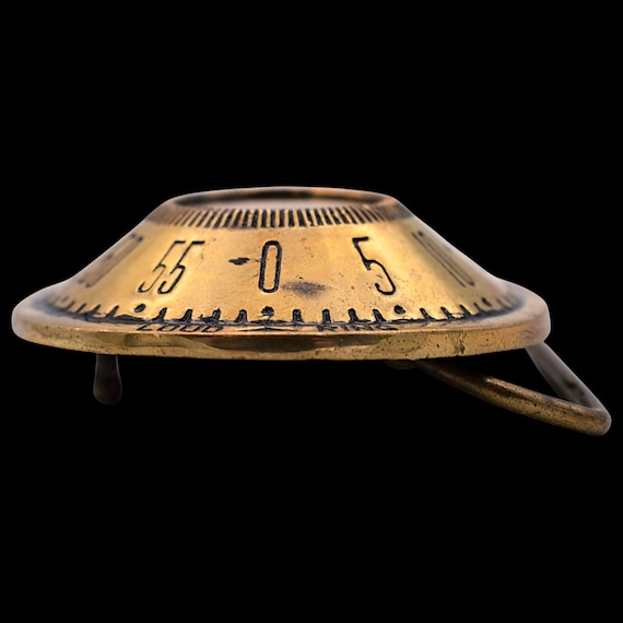 Cooking Timer Chef Baker Solid Brass Heavy 1970s … - image 3