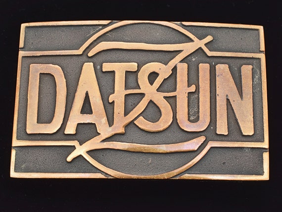 Datsun Z Nissan Sports Car Solid Brass Vintage Be… - image 1