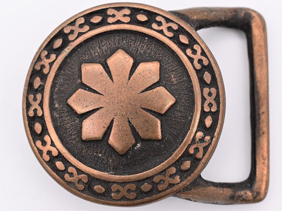 Tech Ether Guild "Small Flake" Hippie Solid Brass… - image 1