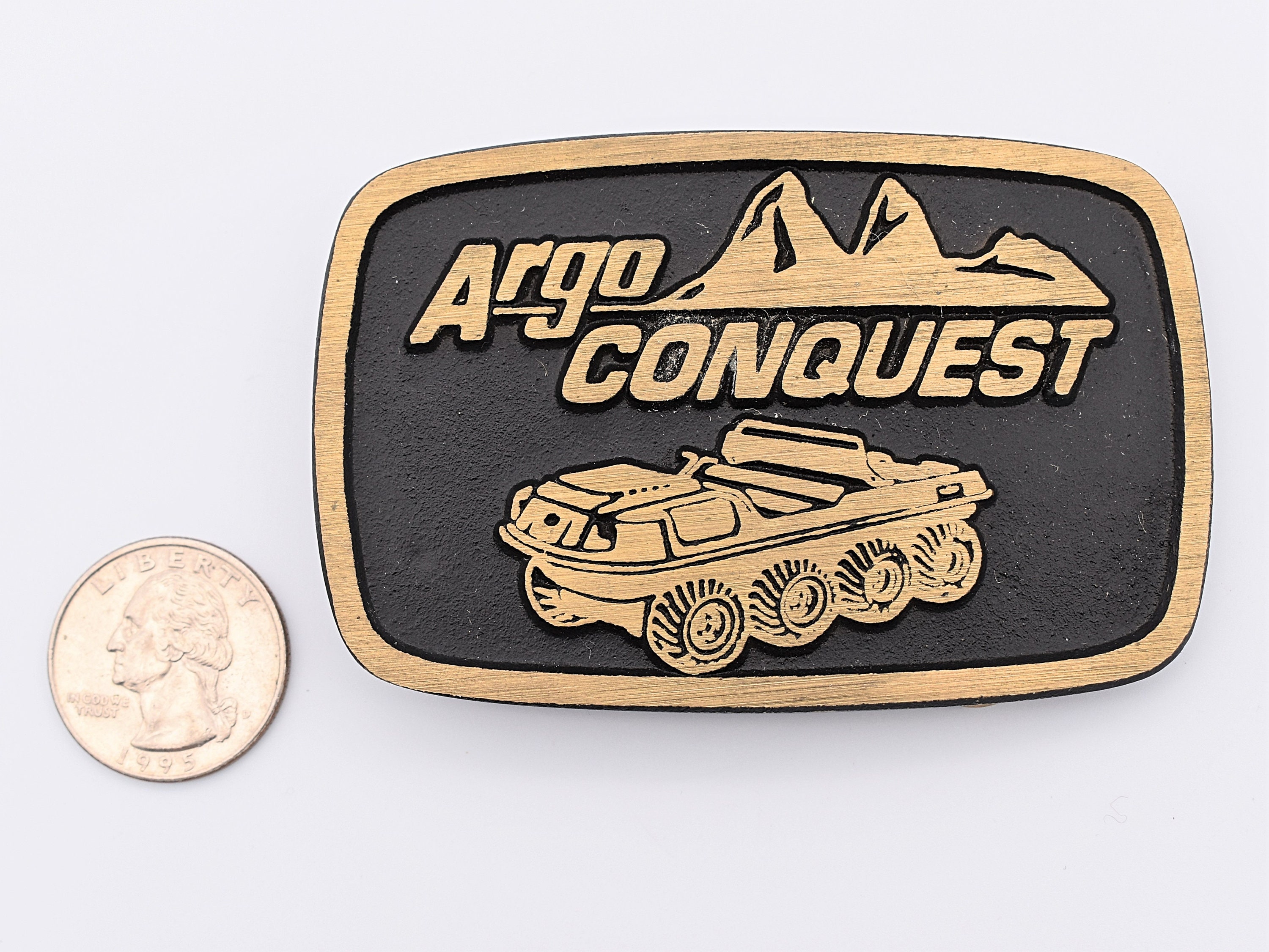 Argo Conquest Offroad All Terrain Vehicle Solid Brass Vintage Etsy