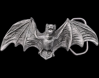 Bat Creepy Scary Dracula Scary Movie Halloween Belt Buckle