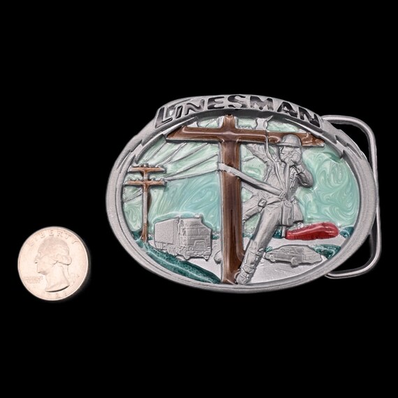 Linesman Worker Telephone Telecom. Tech Electrici… - image 3