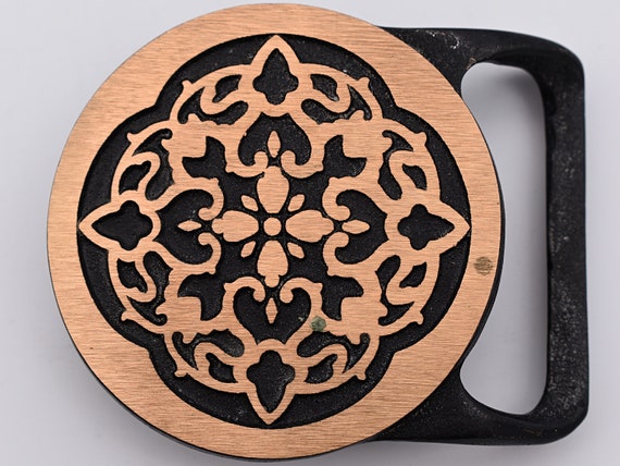 Tech Ether Guild "Arabesque" Solid Brass Vintage … - image 1