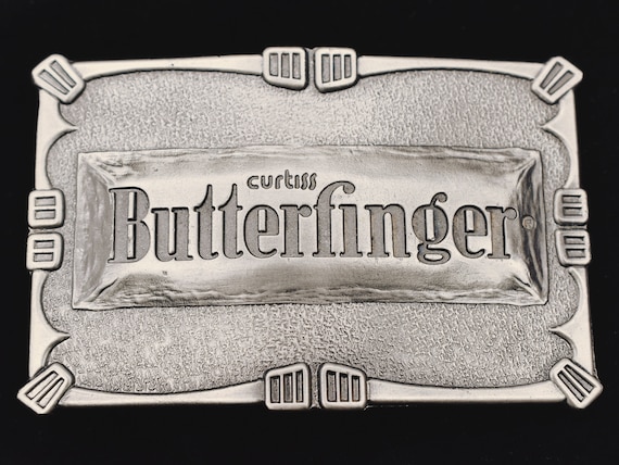 Butterfinger Candy Bar Vintage Belt Buckle