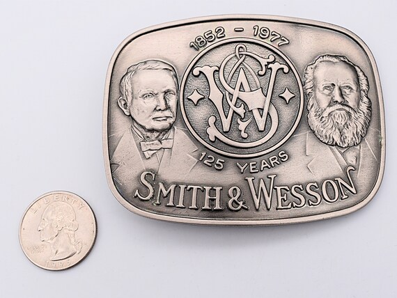 Smith and Wesson Guns 125 Years Collectible Belt … - image 4