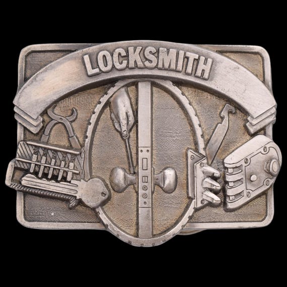 Locksmith Vintage Belt Buckle