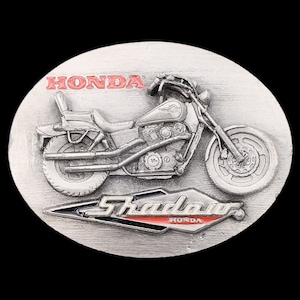Honda Shadow Motorcycle Vintage Belt Buckle