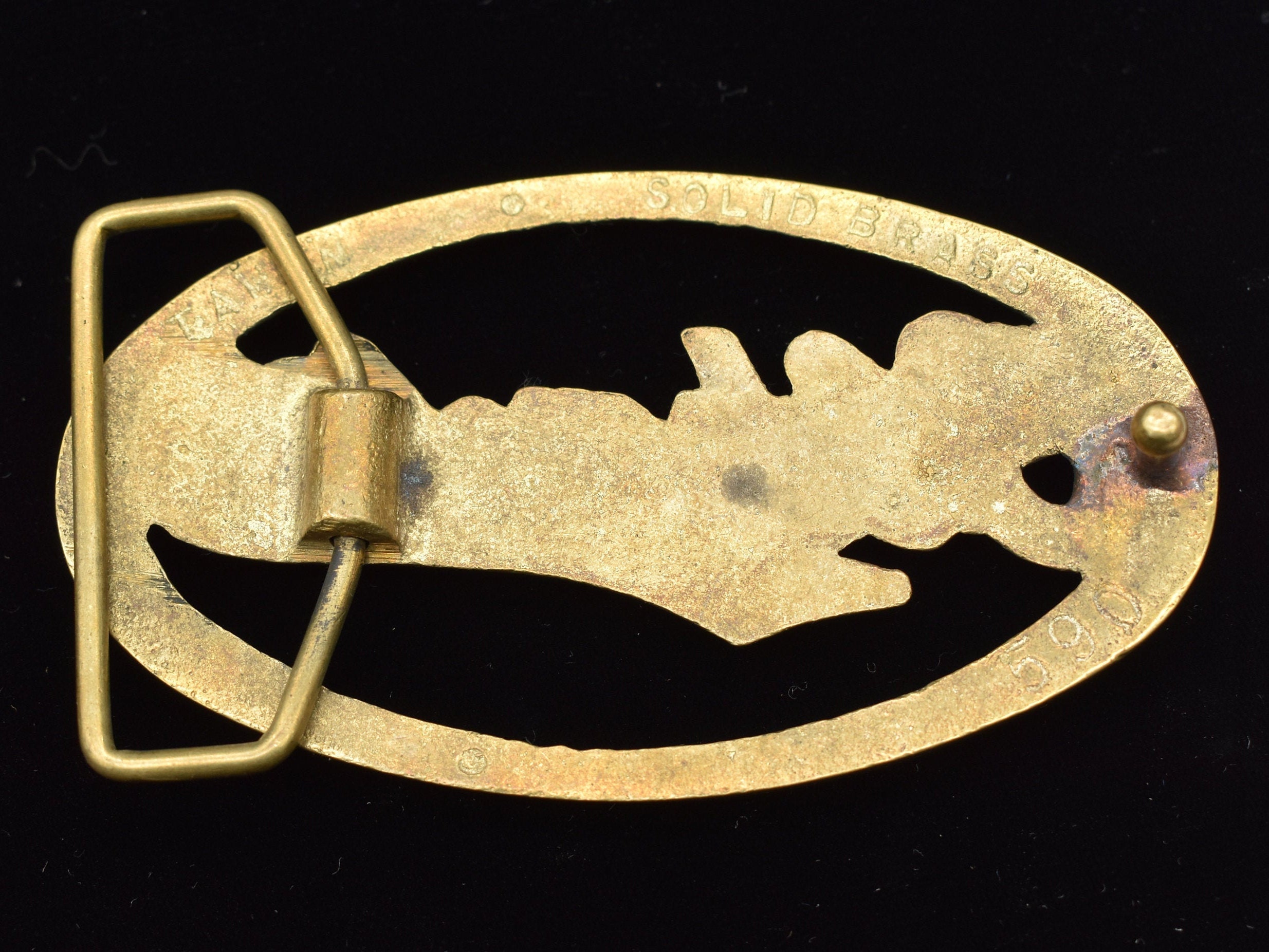 Solid Brass Oldsmobile Automobile Automotive 1980s Vintage  display picture 2