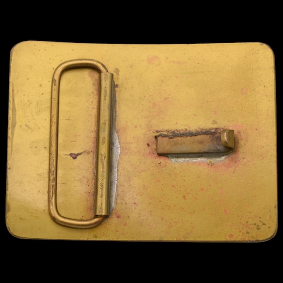 Mountain Lion Cougar Solid Brass Etching Vintage … - image 2