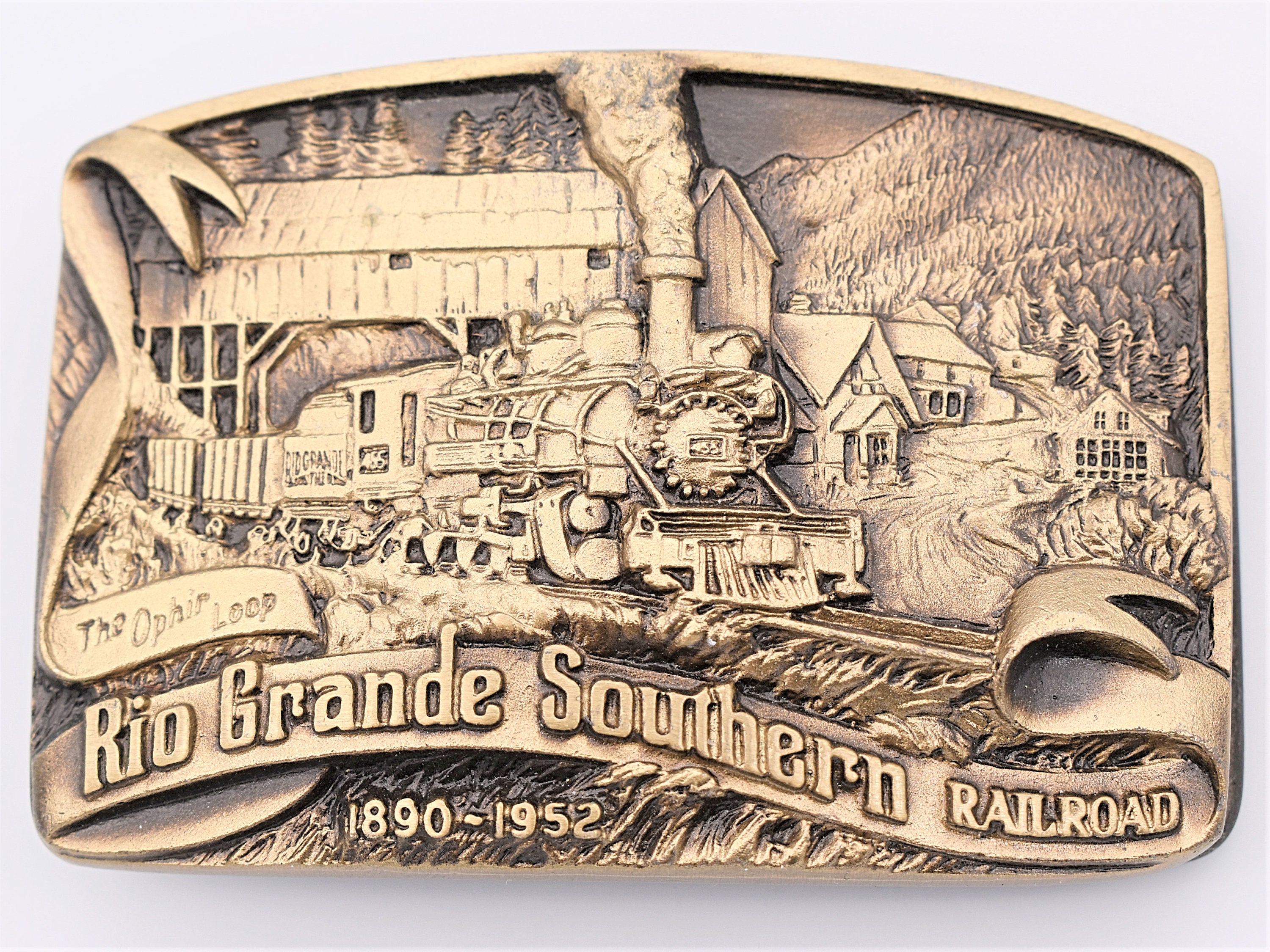 Railroad cheap belt buckles