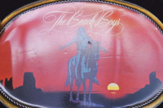 Pacifica The Beach Boys Vintage Belt Buckle - image 3