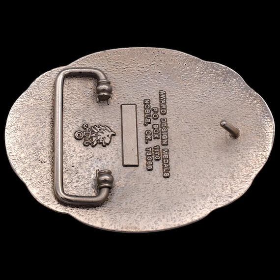 Roadrunner Silver Plated Solid Brass Vintage Belt… - image 2