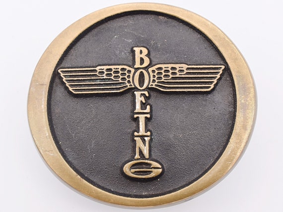 Vintage boeing company belt - Gem