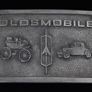 1974 Oldsmobile Vintage Belt Buckle - Wyoming Studios