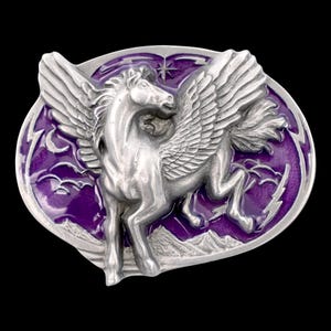 Pegasus Belt Buckle - Etsy