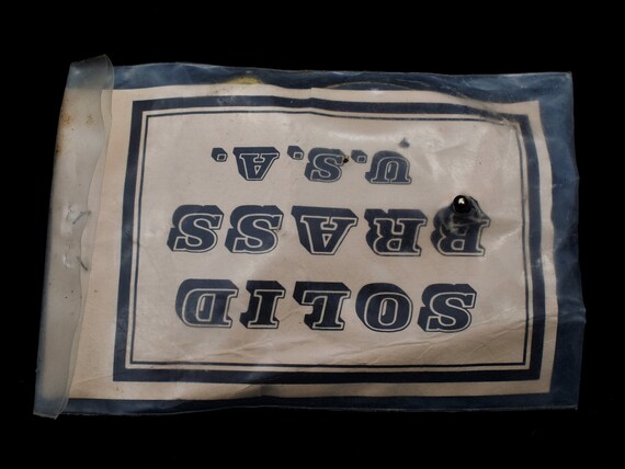 Solid Brass 1970s Pinwheel Spiral Southwestern Ab… - image 2