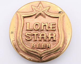 Lone Star Beer Armadillo Vintage Belt Buckle - Etsy