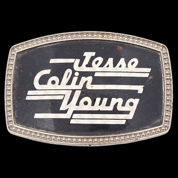 CPI Jesse Colin Young Vintage Belt Buckle - image 1