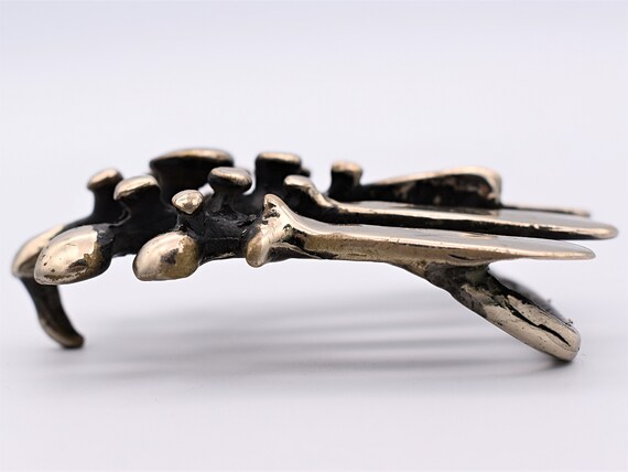 Boyd-Era Solid Brass Chrome Plated Studio Art Boh… - image 3