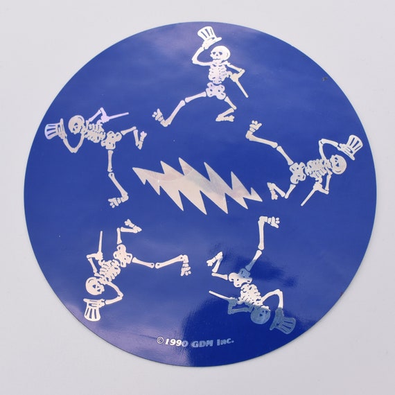 Grateful Dead Vintage Holographic Sticker