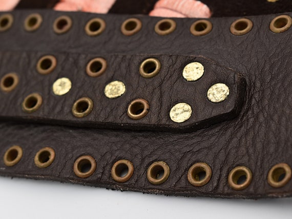 Genuine Bison Leather Western Women's Belt ~ Size… - image 4