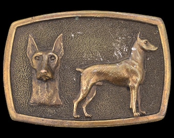 Beagle Hound Dog Vintage Belt Buckle - Etsy display picture 1