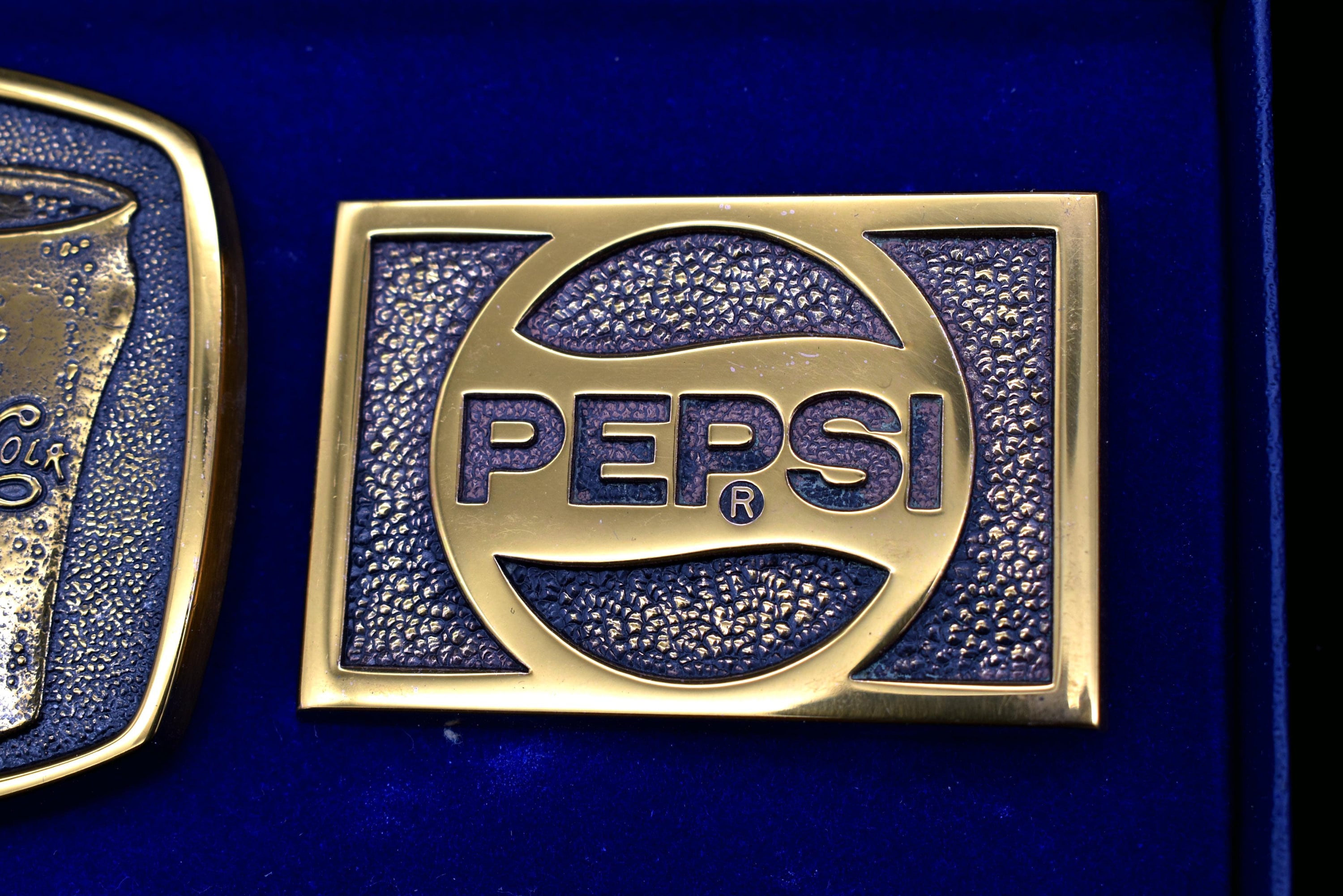 Pepsi belt buckle hotsell