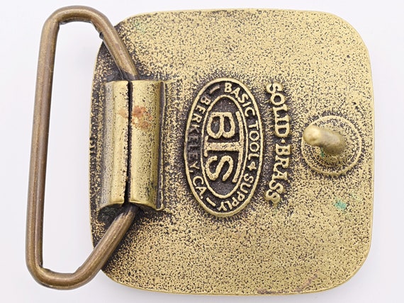 Solid Brass Mushrooms Authentic 1970s Vintage BTS… - image 2