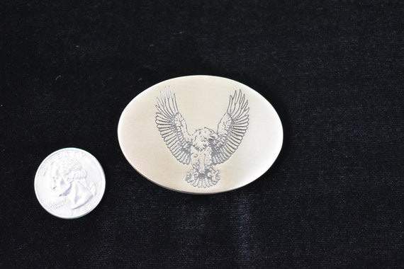 SMALL Flying Eagle Solid Bronze Southwestern Vint… - image 3