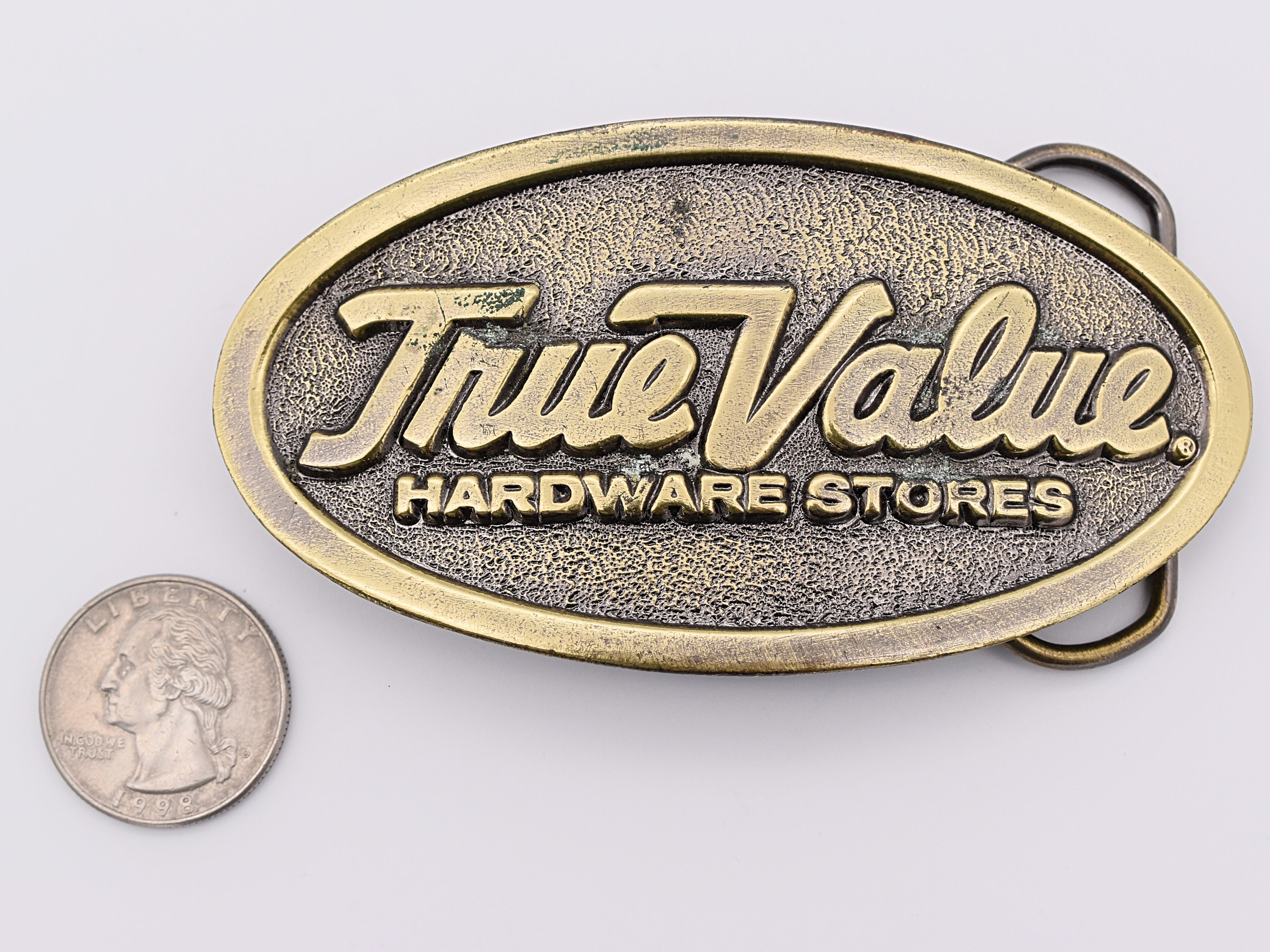 True Value Hardware Stores Vintage Belt Buckle - Etsy Canada