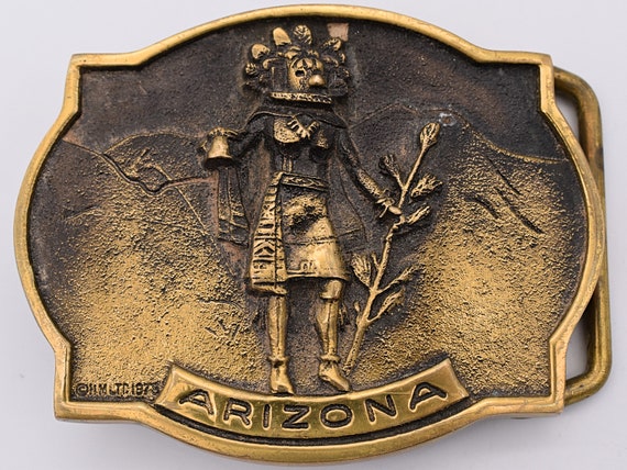 Solid Brass Arizona Morning Kachina Solid Brass 1… - image 1