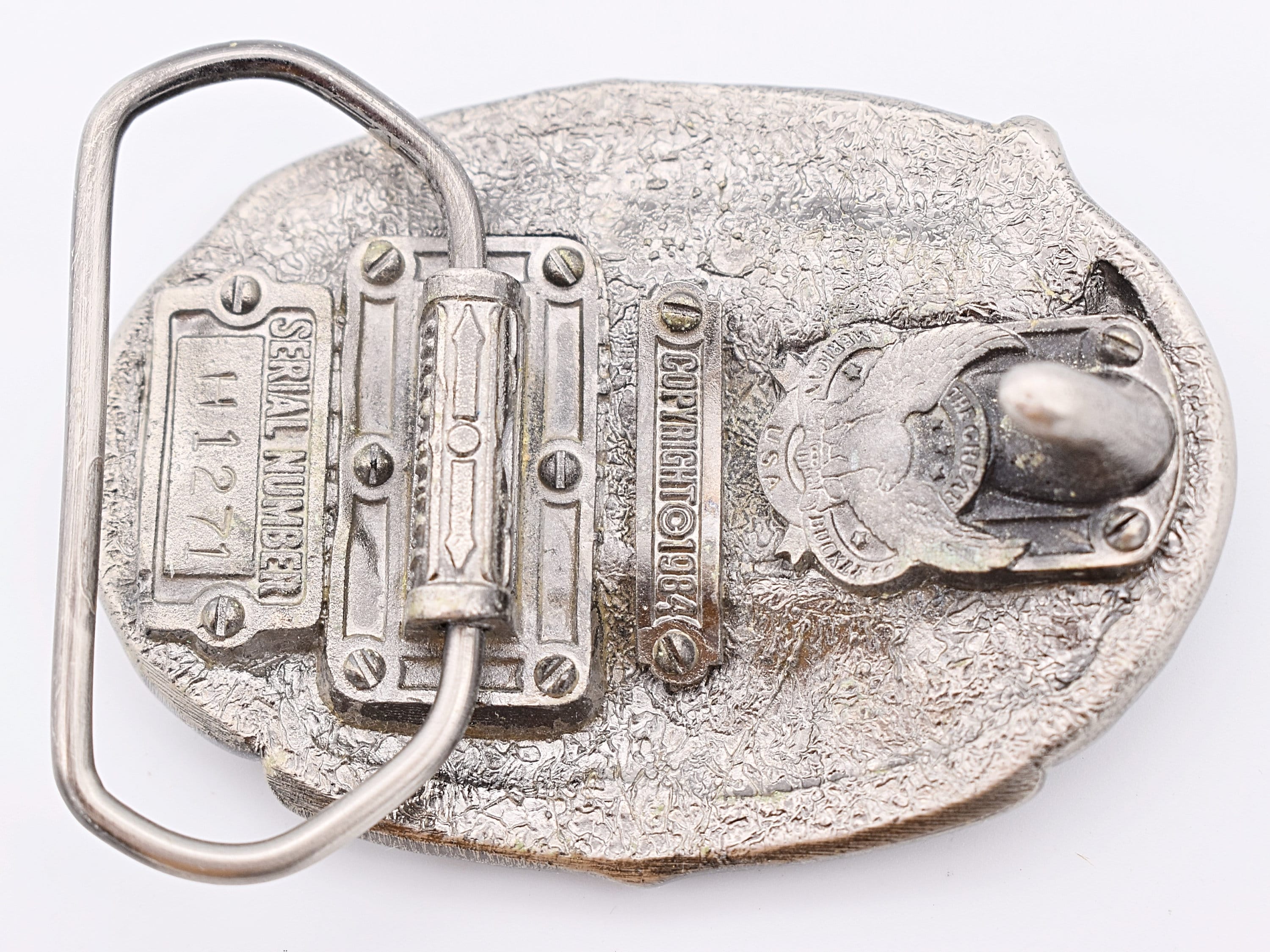 Western Belt Buckle Covered‎ Wagon | Old West Pioneers Settlers | Oregon Trail Prairie Pioneer Old West Frontier Settlers America main image 2