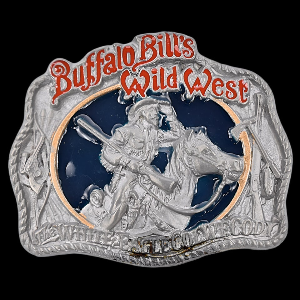 Buffalo Bill's Wild West Show Belt Buckle