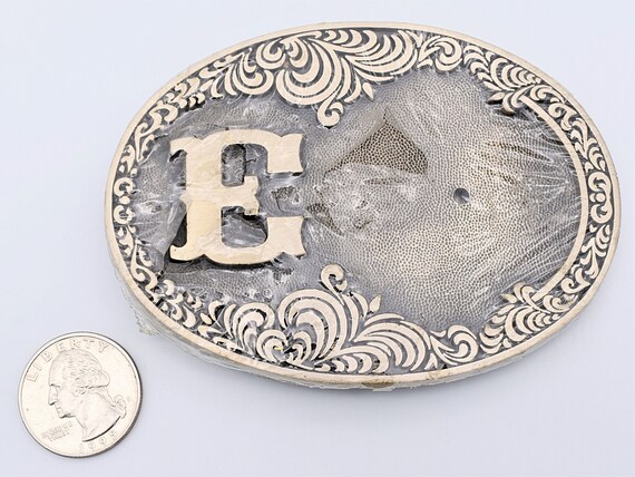 Letter E Initials Blank Space Craft Project Solid… - image 3