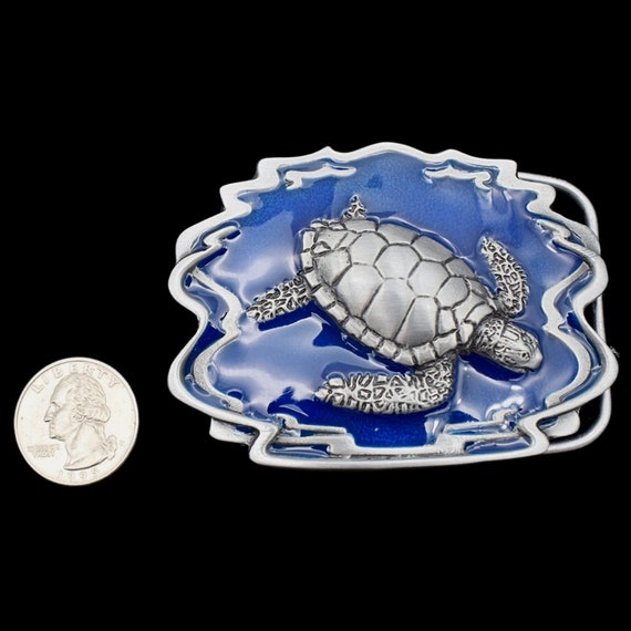 Sea Turtle Belt Buckle - image 3