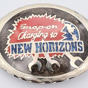 Snap-On Tools New Horizons Vintage Belt Buckle