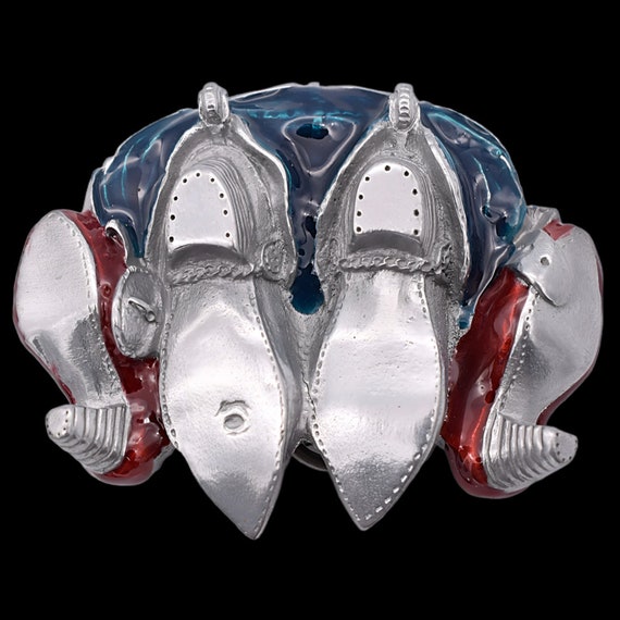 Cowboy Boots Sex Joke Belt Buckle