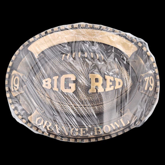Big Red 1979 Orange Bowl College Football Vintage Bel… Gem
