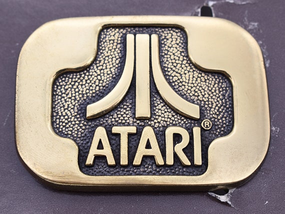 Solid Brass Atari Video Game System Console Solid… - image 3