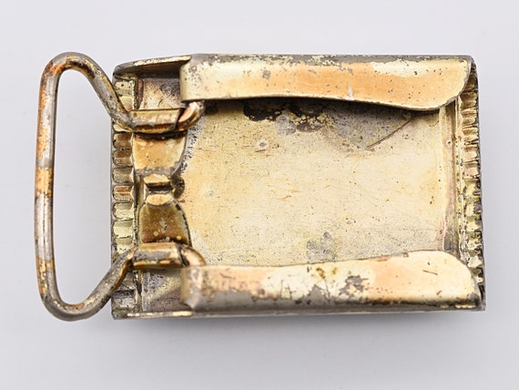 Stone Cabochon Agate Slide Compression Vintage Be… - image 2