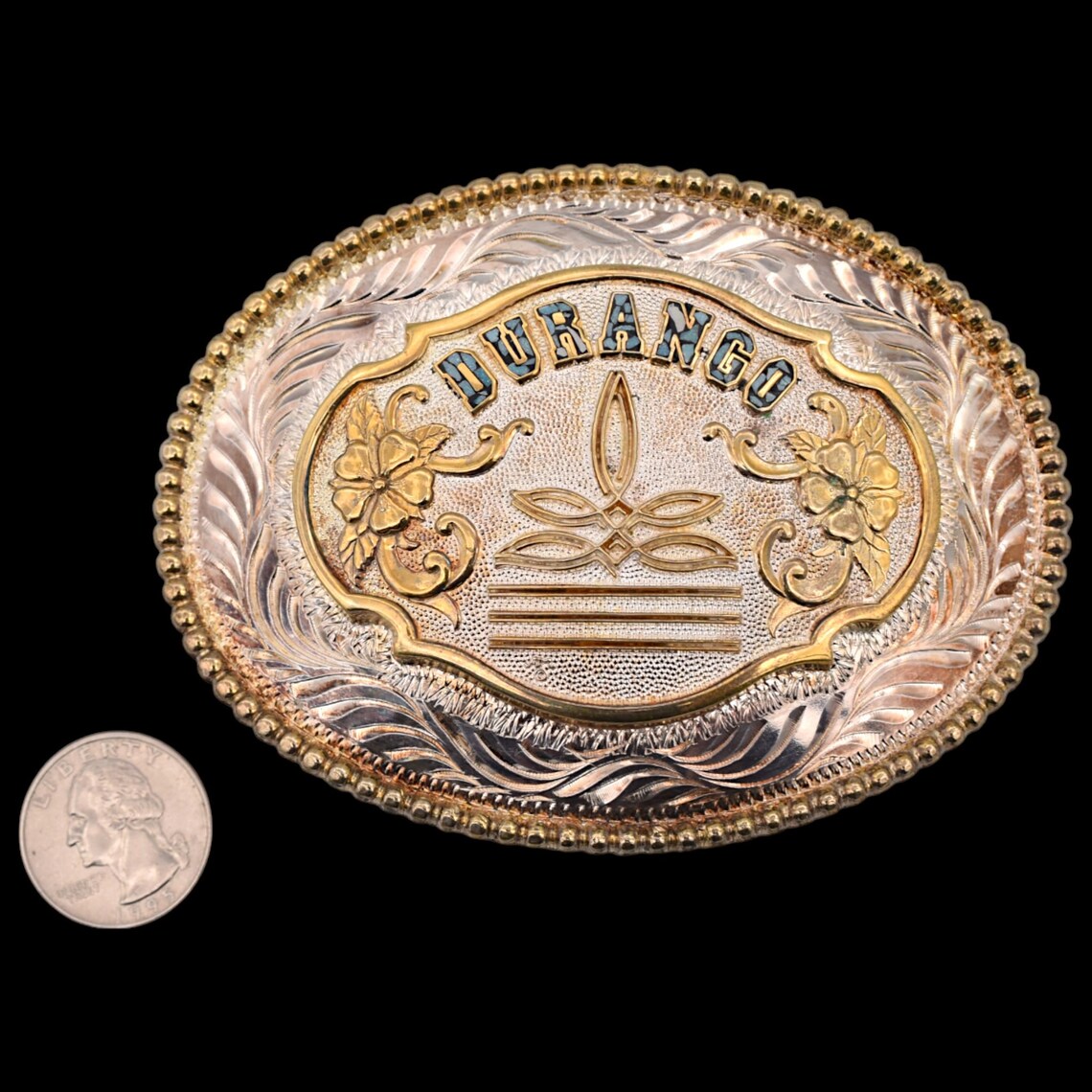 Durango Gold & Silver Plated Solid Brass Award Design Medals ...