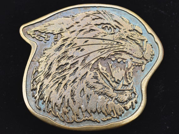 Wildcat 1970s Vintage Belt Buckle
