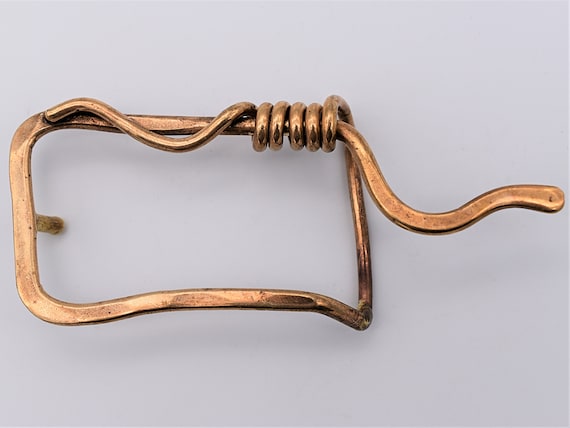 Solid Brass String Fence Wire Loop Hippie Studio … - image 1