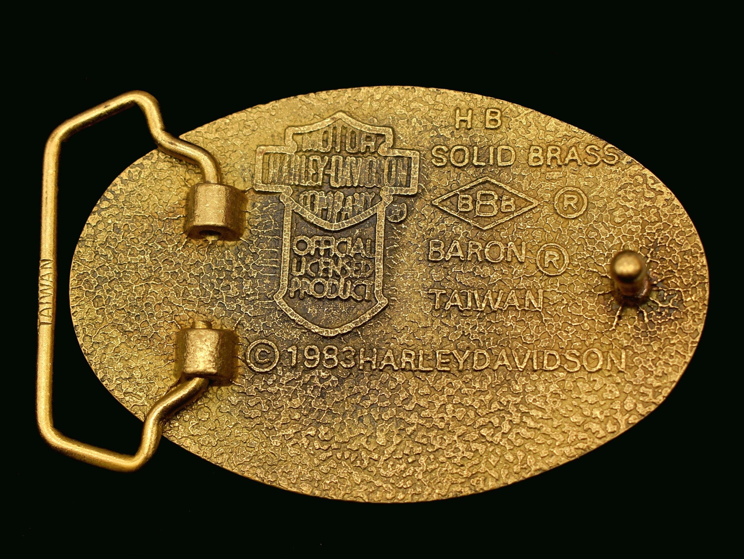 Solid Brass Harley Davidson Genuine Parts & Accessories Etsy